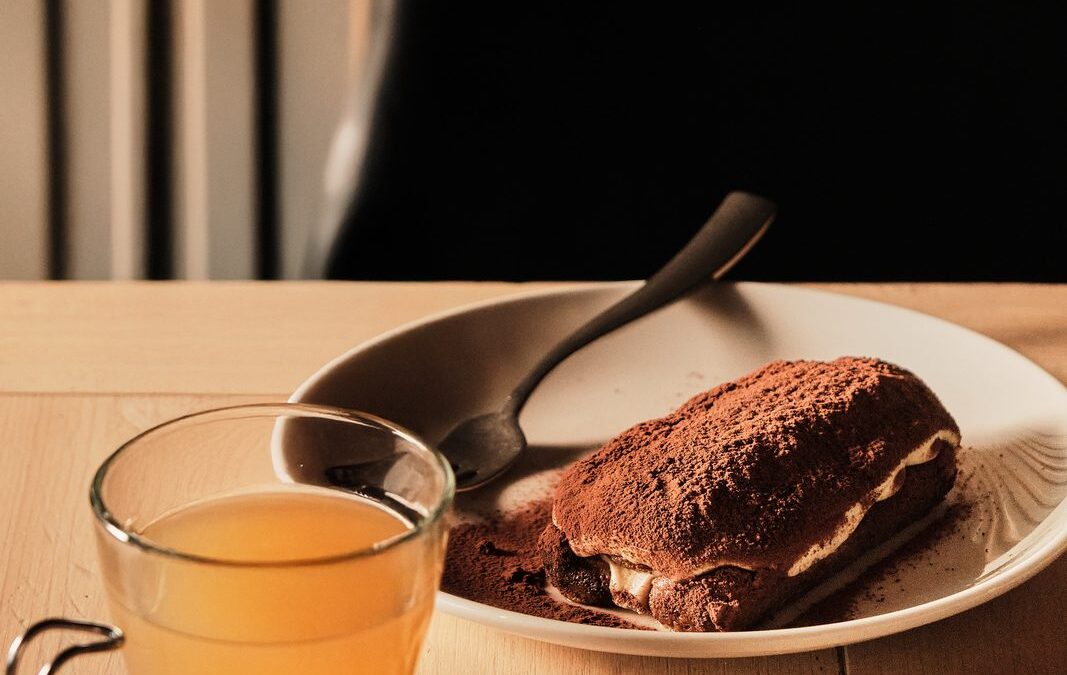 Dolce e succo caldo